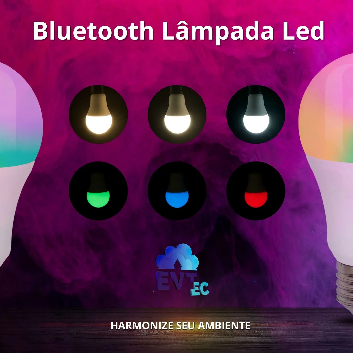 Lâmpada Inteligente 10w Led Smart Wifi Alexa/Google