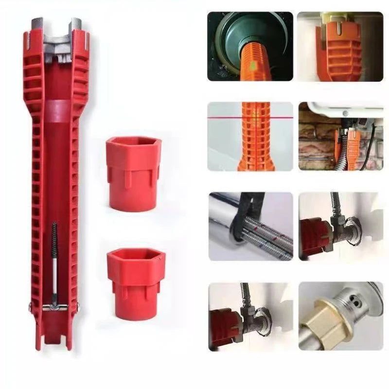 Chave Hidráulica 8 em 1